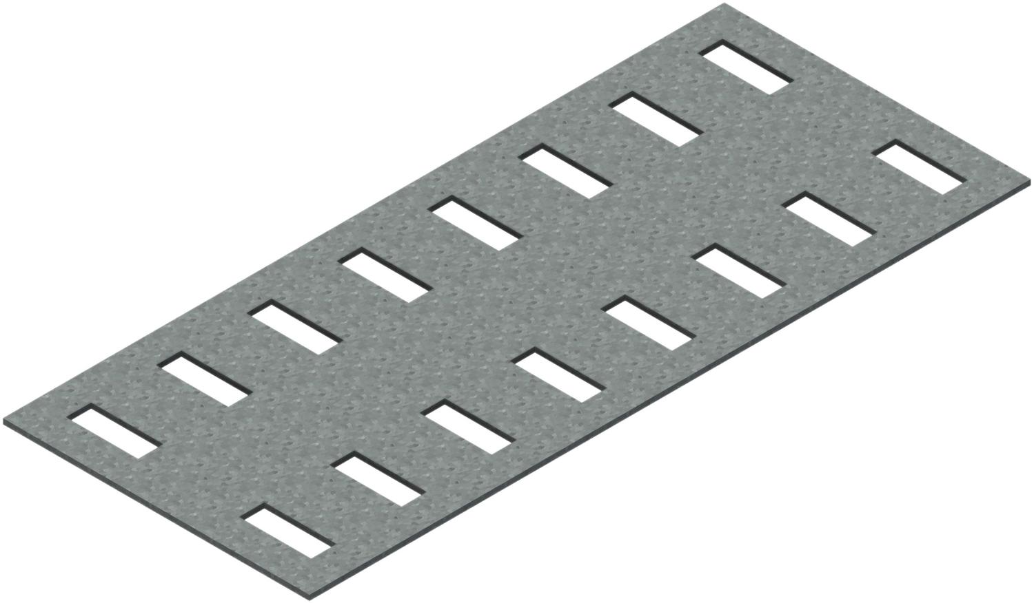 Øglænd System SPB Splice Plate, Hot-Dip Galvanised