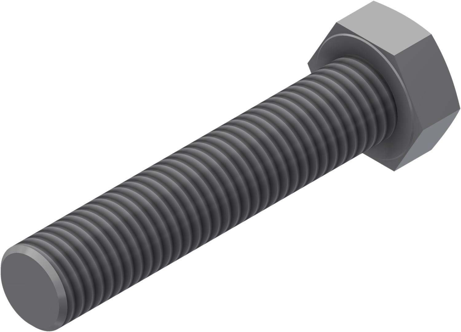 Øglænd System Hexagon Bolt, M12 × 60 mm, A4 Stainless