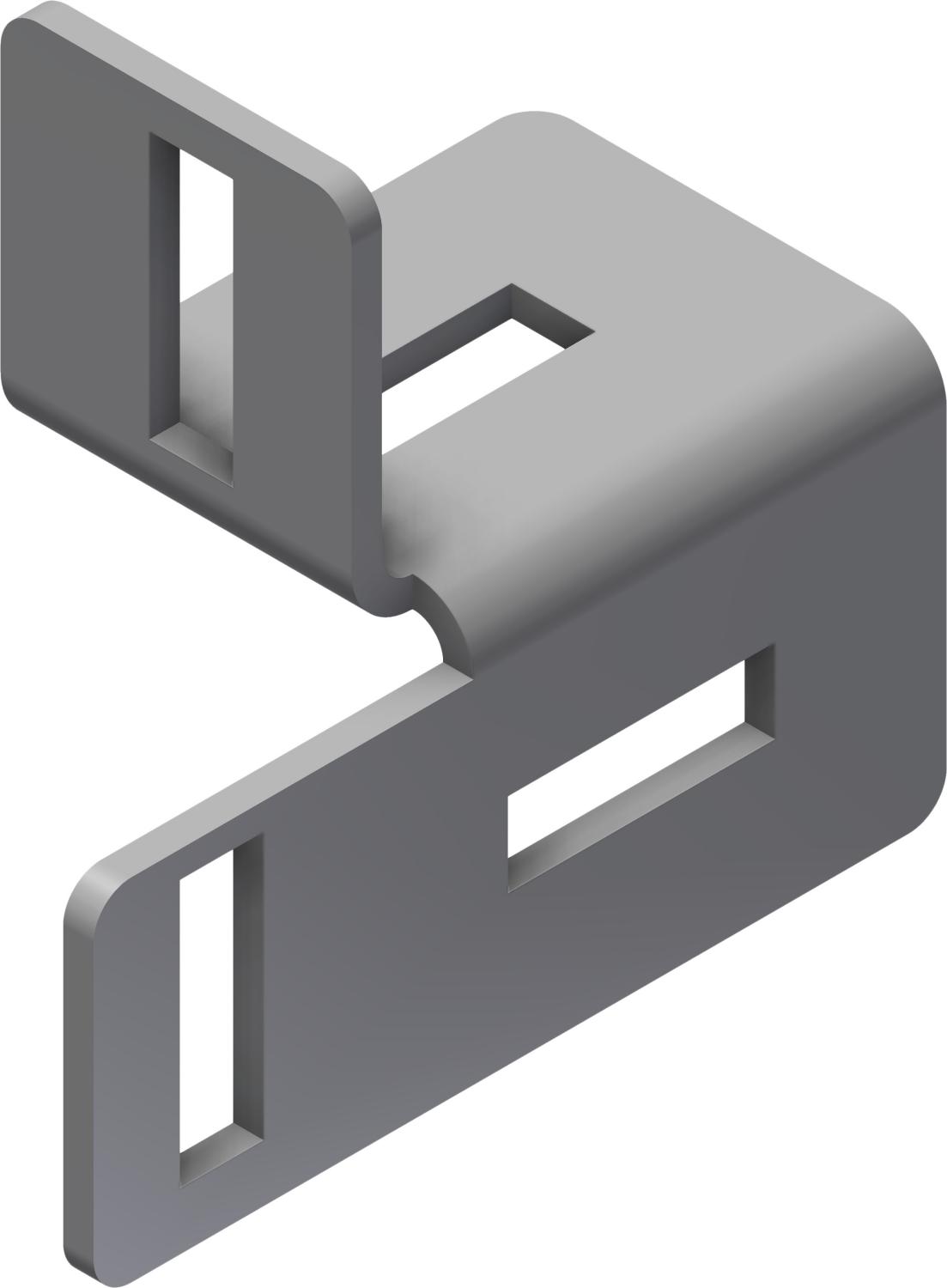 Øglænd System Mekano Splice Angle, Stainless Steel