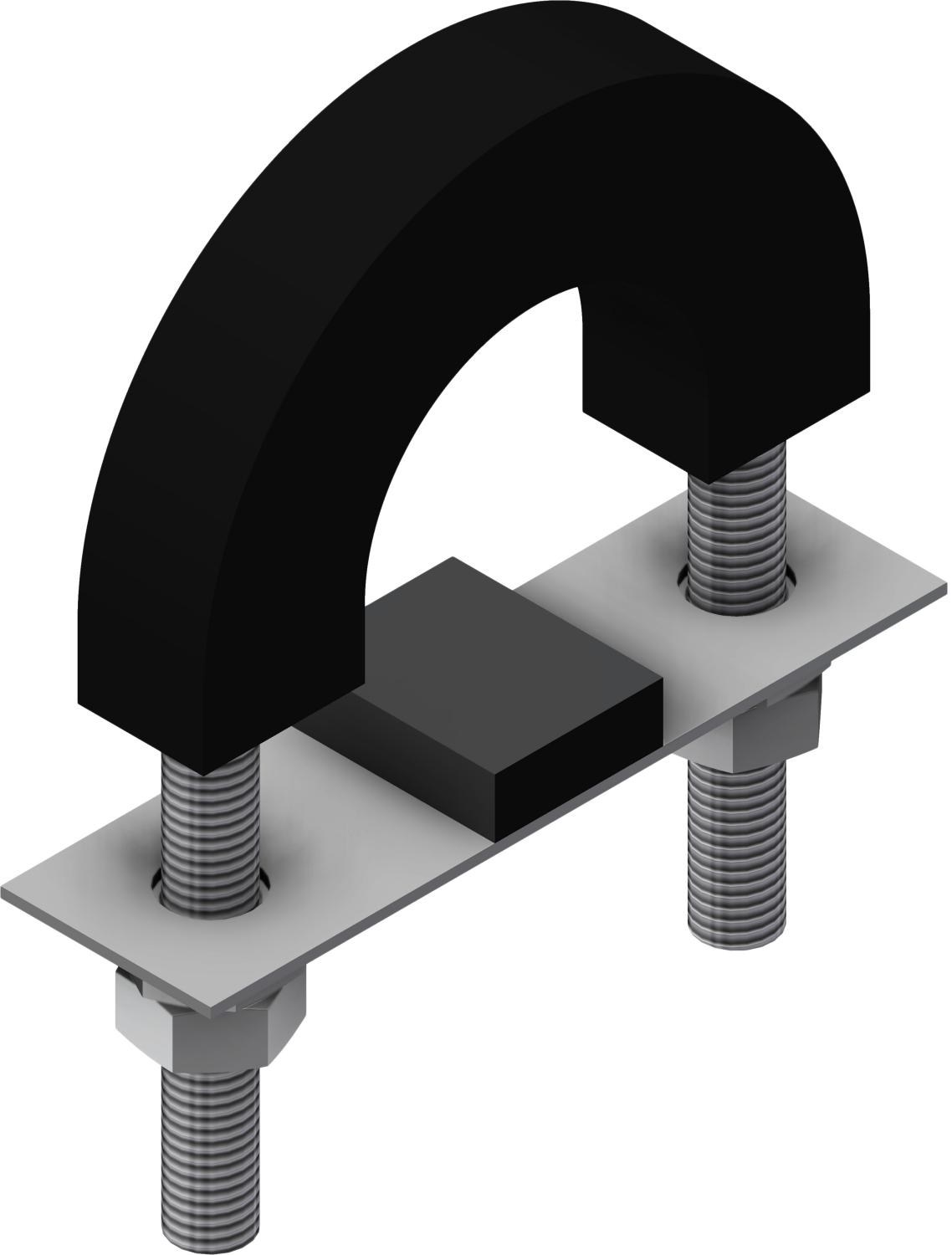 Øglænd System U-Bolt, Stainless Steel