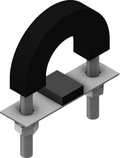 Øglænd System U-Bolt, Stainless Steel
