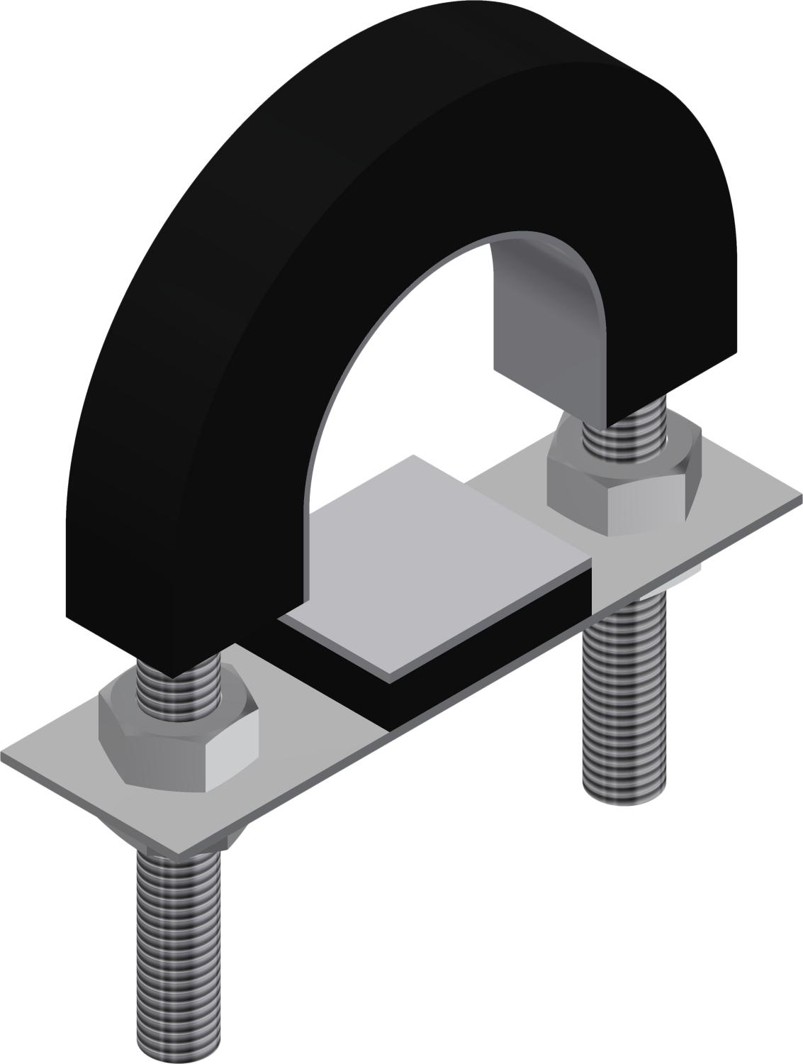 Øglænd System U-Bolt, Stainless Steel