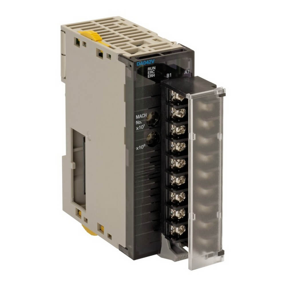 Omron CJ Analogue I/O and Control Units (CJ1W-DA041)