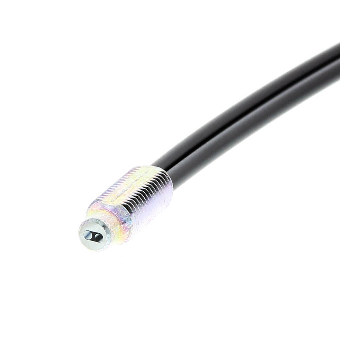 Omron E32 Standard cylindrical fiber sensor head, 2 m, sensing distance 900 mm, M6 (E32-DC200)