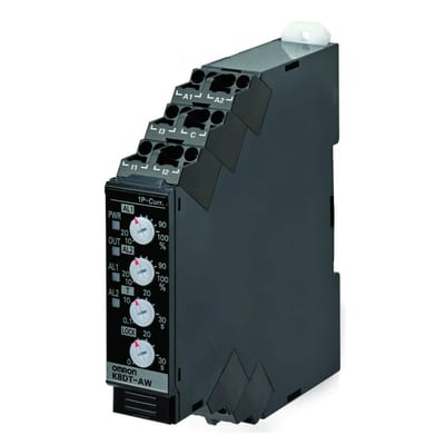 Omron K8DT-AW 1-Phase motor protection relay, push-in terminals