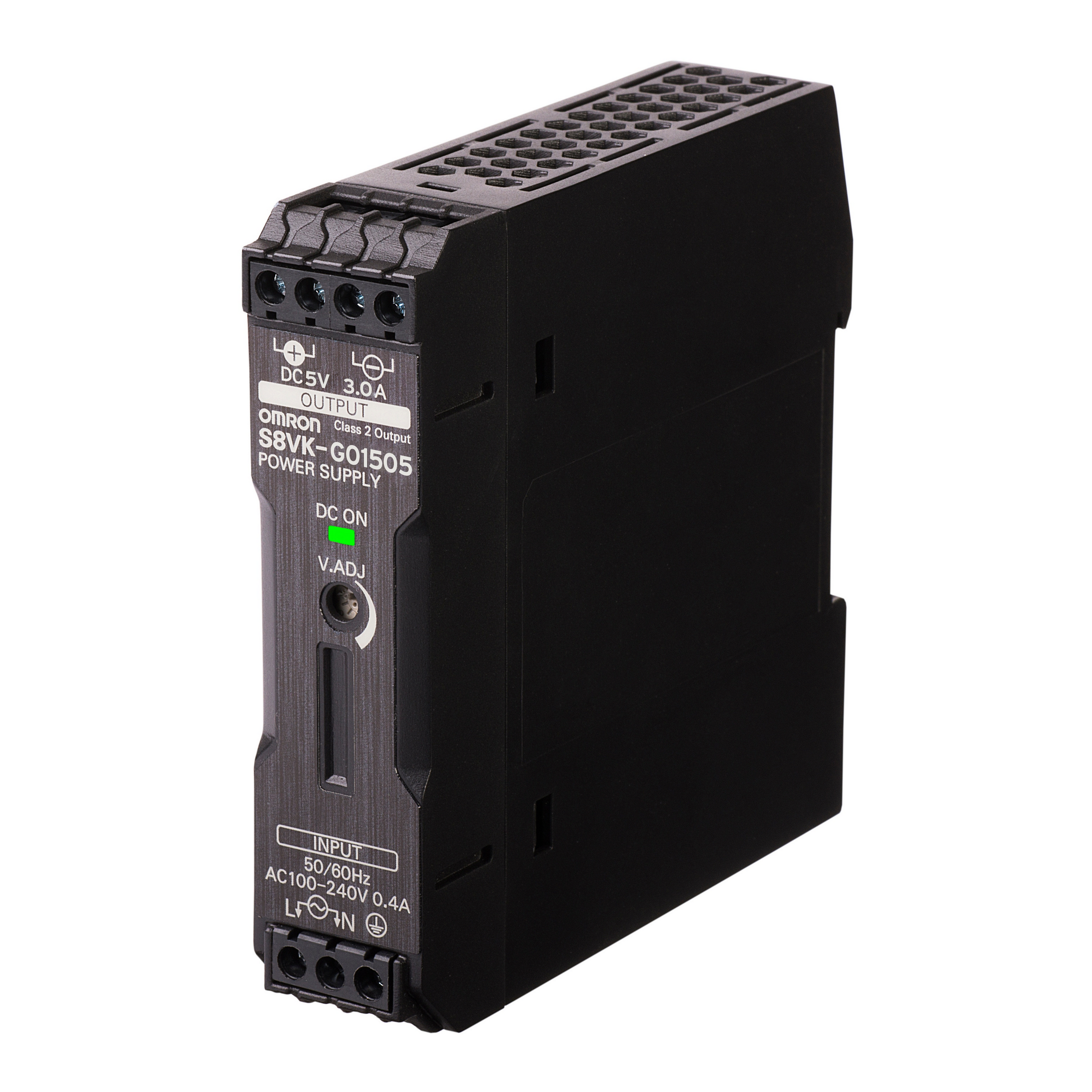 Omron S8VK-G switch-mode power supply, 15 W, 5 V DC, 3 A (S8VK-G01505)