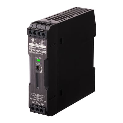 Omron S8VK-G switch-mode power supply, 15 W, 5 V DC, 3 A