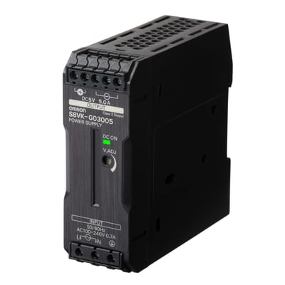 Omron S8VK-G switch-mode power supply, 30 W, 5 V DC, 5 A