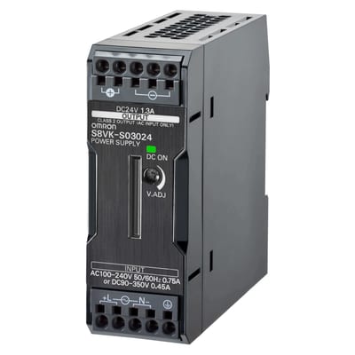 Omron S8VK-S switch-mode power supply, 30 W, 24 V DC, 1.3 A