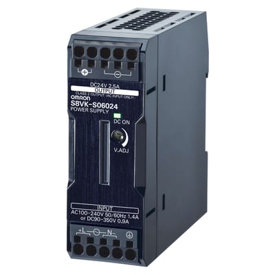 Omron S8VK-S switch-mode power supply, 60 W, 24 V DC, 2.5 A