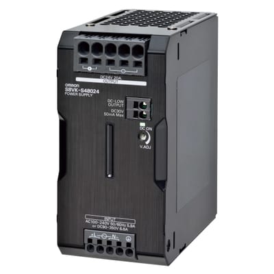 Omron S8VK-S switch-mode power supply, 480 W, 24 V DC, 20 A