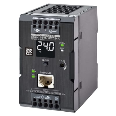 Omron S8VK-X switch-mode power supply, 120 W, 24 V DC, 5 A