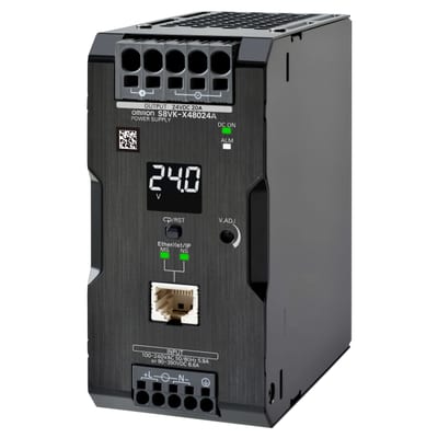 Omron S8VK-X switch-mode power supply, 480 W, 24 V DC, 20 A