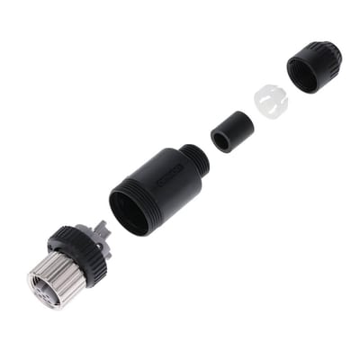 Omron M12 Connectors & Cordsets, 4-Pin