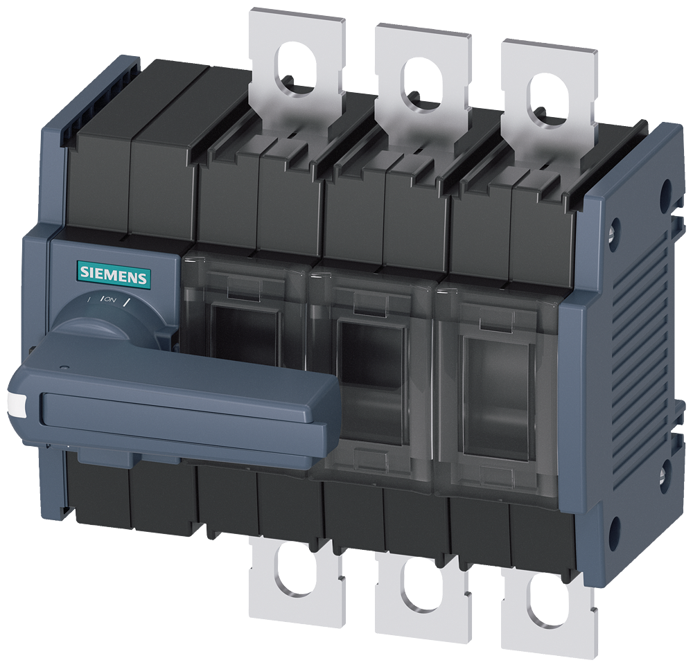 Siemens SENTRON 3KD Switch-Disconnector 3KD2832-0NE10-0, 80 A, 3-Pole, Front Operated Left, without Rotary Handle