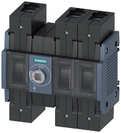 Siemens SENTRON 3KD Switch-Disconnector 3KD3230-2NE20-0, 125 A, 3-Pole, Front Operated Centre, with Rotary Handle