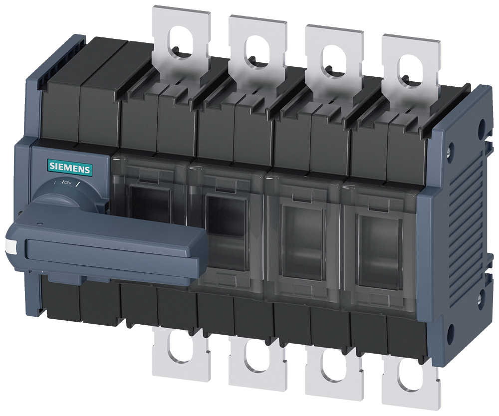 Siemens SENTRON 3KD Switch-Disconnector 3KD3242-0NE10-0, 125 A, 4-Pole, Front Operated Left, without Rotary Handle
