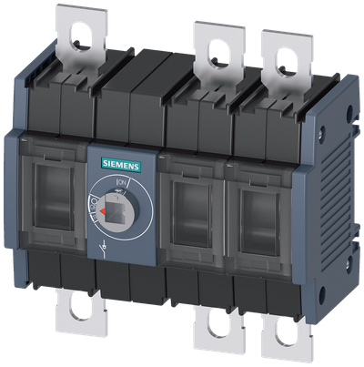 Siemens SENTRON 3KD Switch-Disconnector 3KD3430-0NE20-0, 160 A, 3-Pole, Front Operated Centre, without Rotary Handle