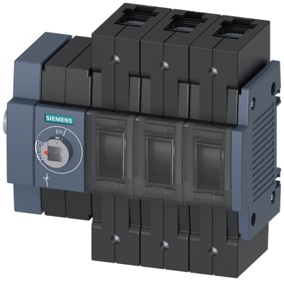 Siemens Load-break switch 160A,size 2,3-Pole,operation side left-hand,box terminal for Cu cable