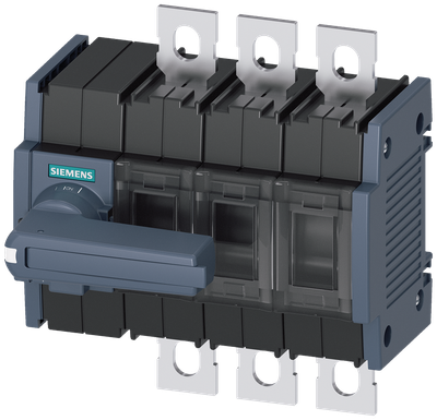 Siemens SENTRON 3KD Switch-Disconnector 3KD3632-0NE10-0, 200 A, 3-Pole, Front Operated Left, without Rotary Handle