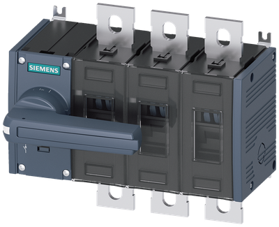 Siemens SENTRON 3KD Switch-Disconnector 3KD3632-0PE10-0, 200 A, 3-Pole, Front Operated Left, without Rotary Handle