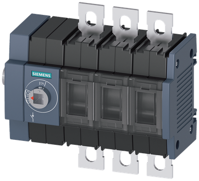 Siemens Load-break switch 200A,size 2,3-Pole,operation side left-hand,bolt
