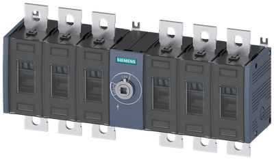 Siemens Load-break switch 200A,size 3,6-Pole,1200VDC