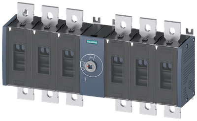 Siemens Load-break switch 630A,size 4,6-Pole,1200VDC