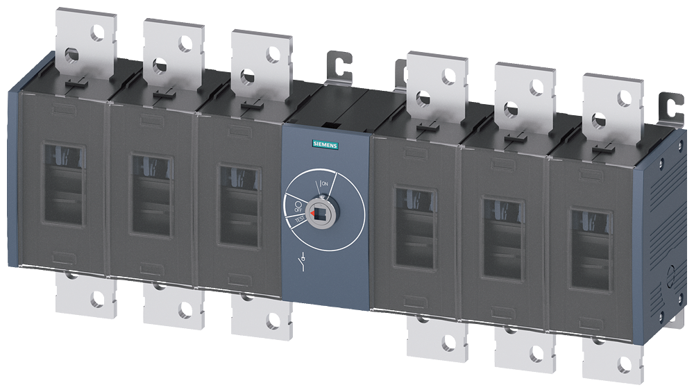 Siemens Load-break switch 1000A,size 5,6-Pole,1200VDC