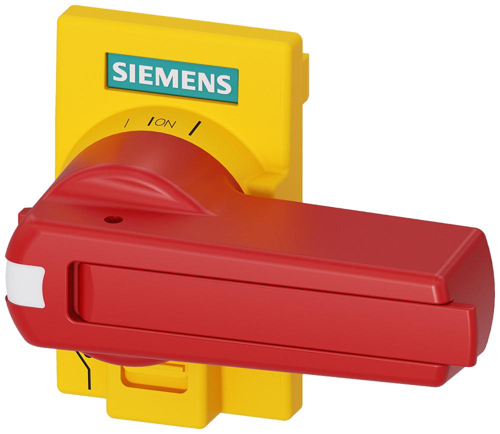 Siemens Accessory for 3KD ST 1, direct rotary control,red/yellow, lockable