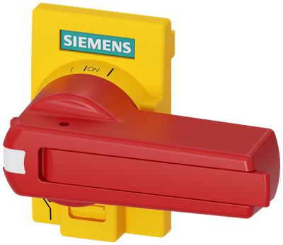 Siemens Accessory for 3KD ST 1, direct rotary control,red/yellow, lockable