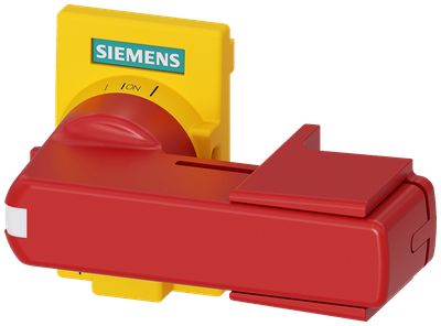 Siemens Accessory for 3KD ST2, direct rotary control,red/yellow, flat type, lockable