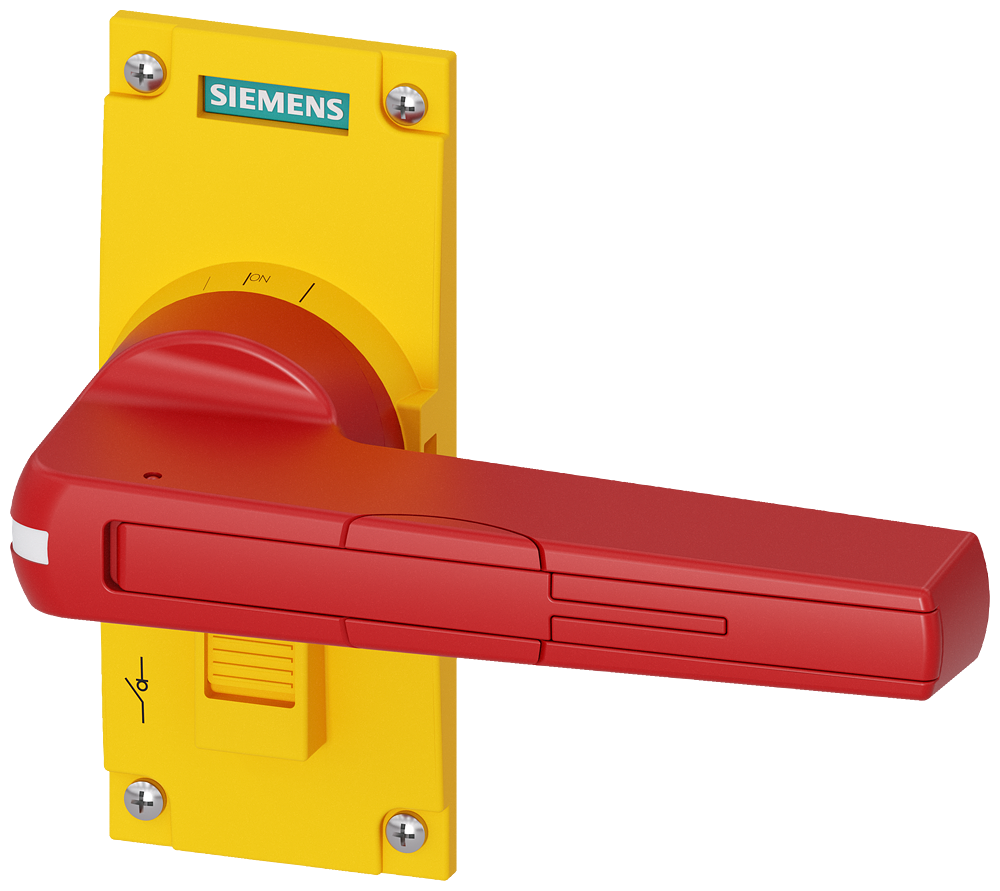 Siemens Accessory for 3KD ST4, direct rotary control,red/yellow, lockable