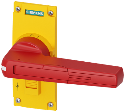Siemens Accessory for 3KD ST4, direct rotary control,red/yellow, lockable