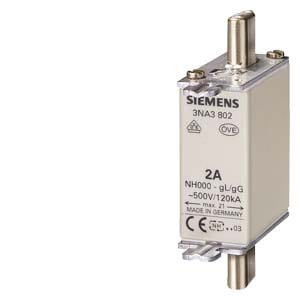 Siemens NH00 gG fuse 50A 500VAC