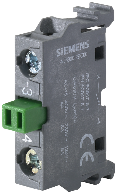 Siemens Accessory FOR FUSE STRIP, CAN BE PLUGGED IN auxiliary contact 1NO
