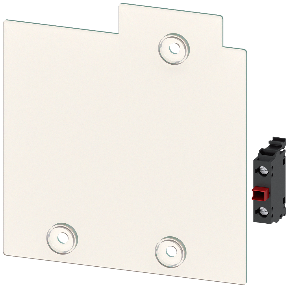 Siemens Accessory FOR FUSE STRIP, CAN BE PLUGGED IN,NH1 auxiliary contact 1NC medCOVER