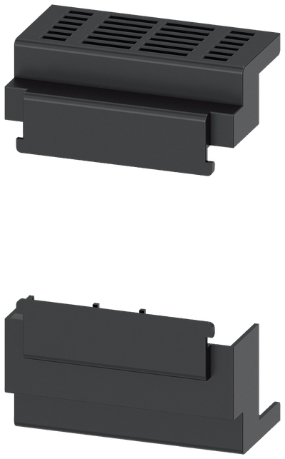 Siemens NH000 reach-round protection for railsystem rittal 1X top and 1X bottom