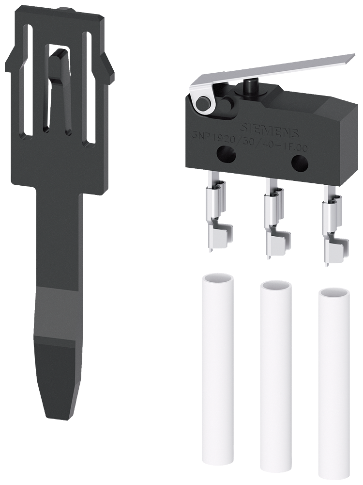 Siemens NH00 auxiliary contact, 1 co connector