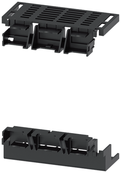Siemens NH00 reach-round protection for railsystem rittal 1X top and 1X bottom