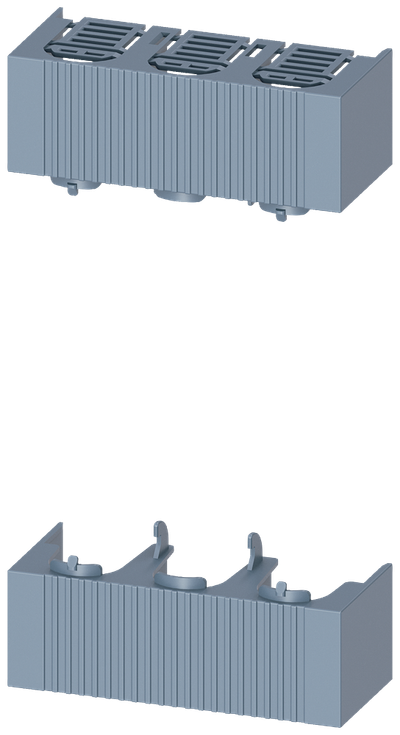 Siemens NH00 cable connection cover 1X top and 1X bottom