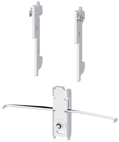Siemens NH00 fixing kit for 2 standard mounting rails with clearance 125mm or 150mm