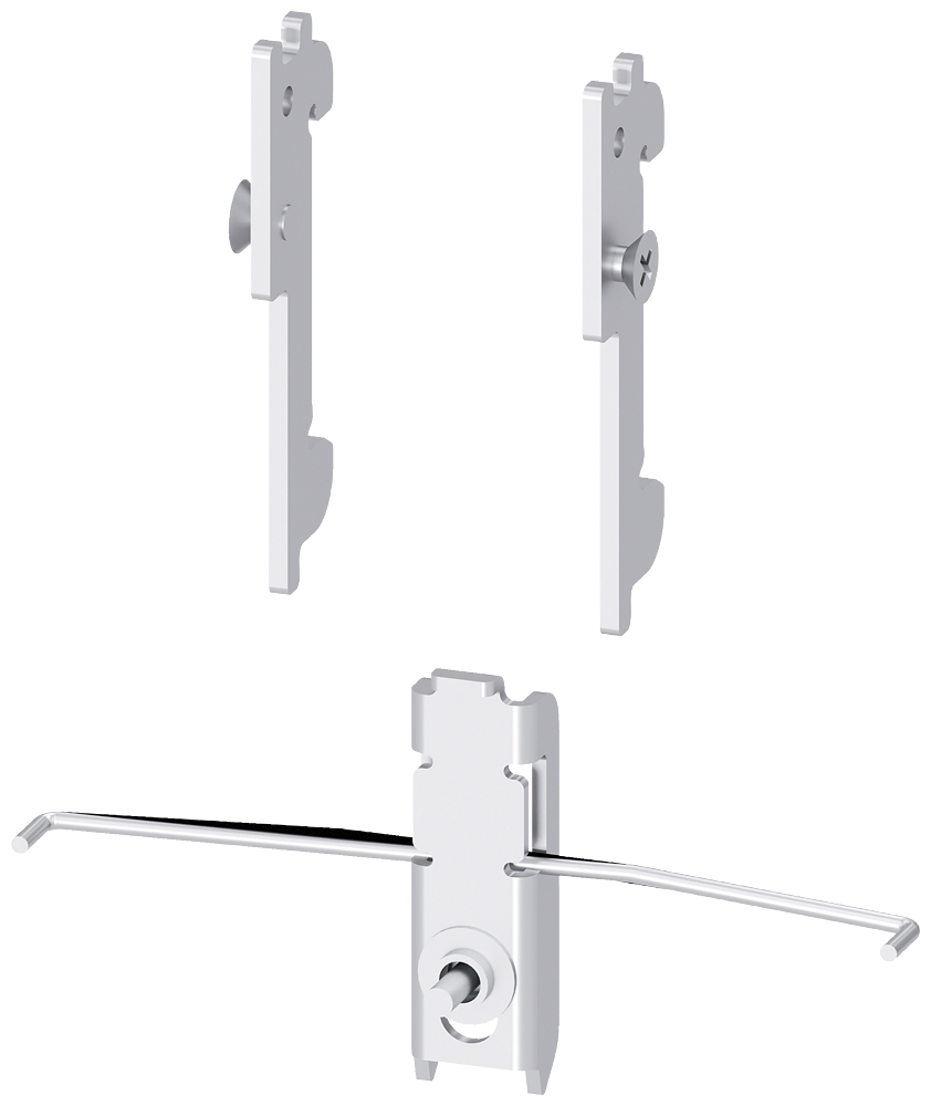 Siemens NH1 din rail kit for 2 standard mounting rails with clearance 125mm or 150mm