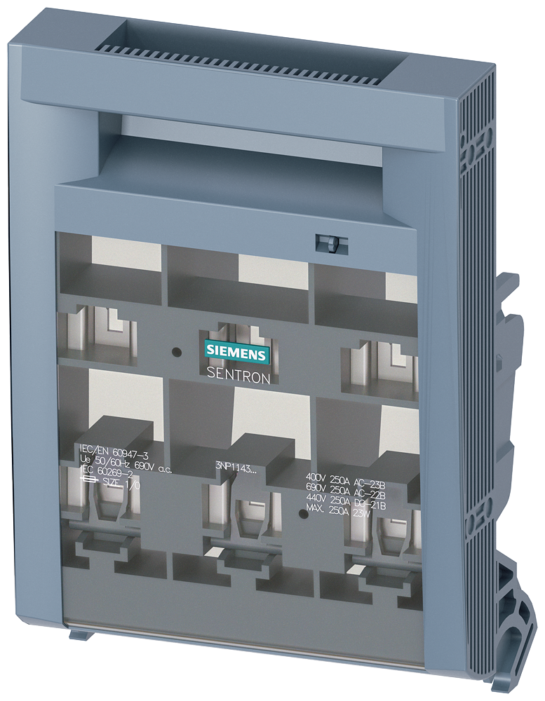 Siemens NH1 sikringsskuff for NH1