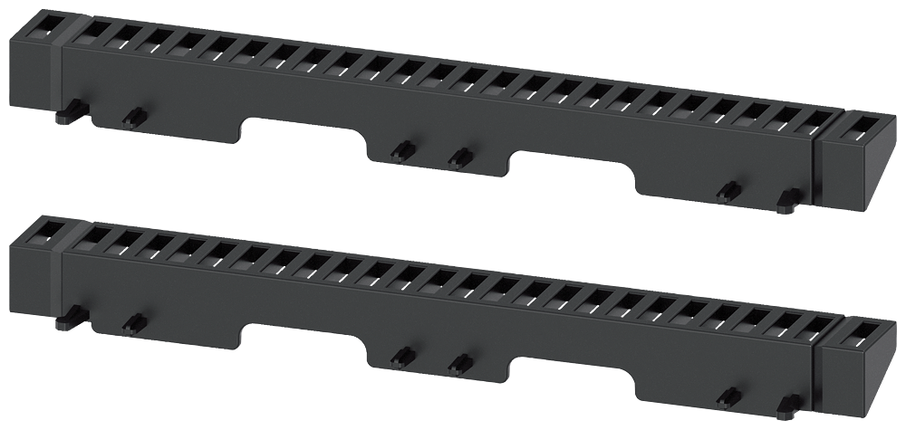 Siemens NH2 reach-round protection for railsystem rittal 1X top and 1X bottom