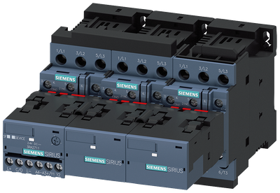 Siemens Star-Delta Contactor Assembly IO-Link 11kW 24V DC, S0,3NO+3NC