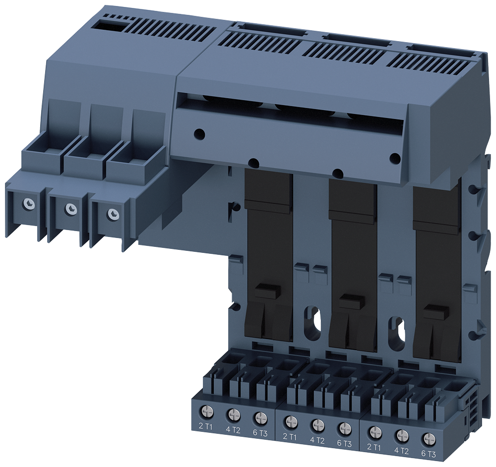 Siemens Infeed Terminal for 3RA6 Compact Starter, 100 A, 3-Phase, Screw Connection (3RA6813-8AB)