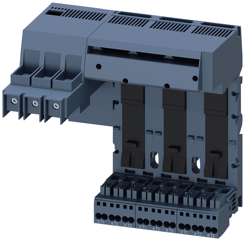 Siemens Infeed Terminal for 3RA6 Compact Starter, 100 A, 3-Phase, Spring Clamp Connection (3RA6813-8AC)