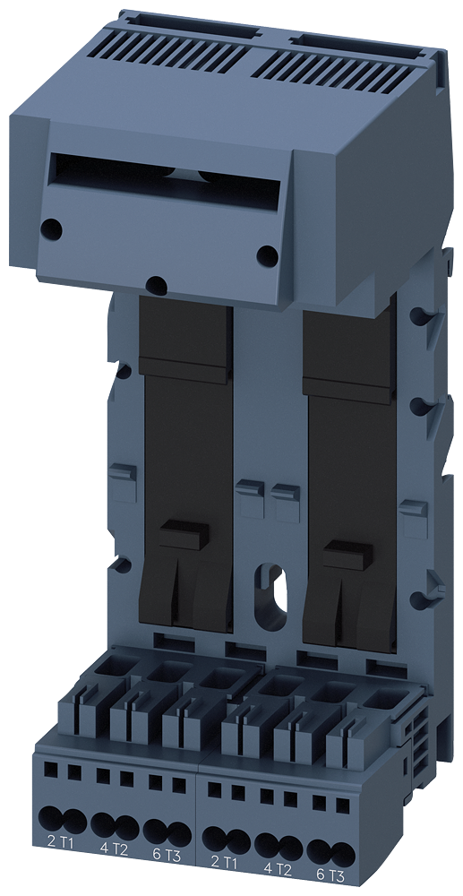 Siemens Twin Extension Block for 3RA6 Compact Starter, 63 A, 3-Phase, Spring Clamp Connection (3RA6822-0AC)