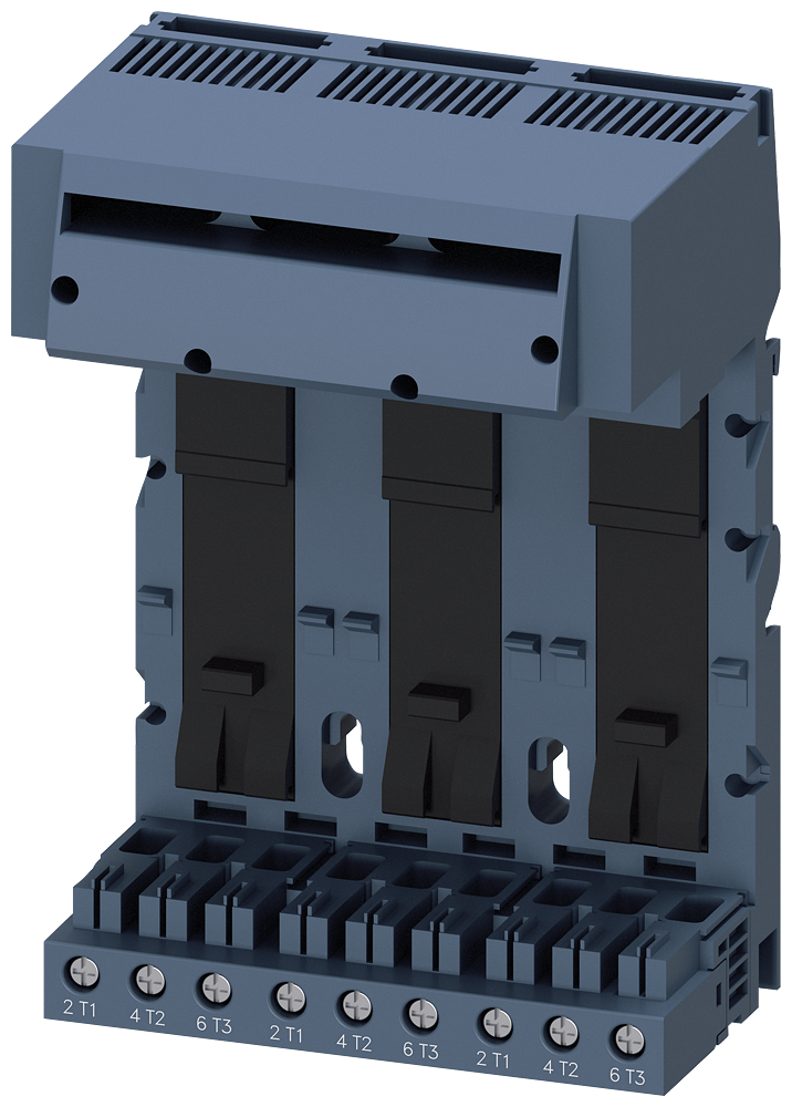 Siemens Triple Extension Block for 3RA6 Compact Starter, 63 A, 3-Phase, Screw Connection (3RA6823-0AB)